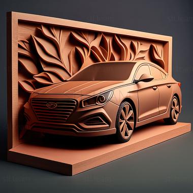 3D модель Hyundai Sonata (STL)